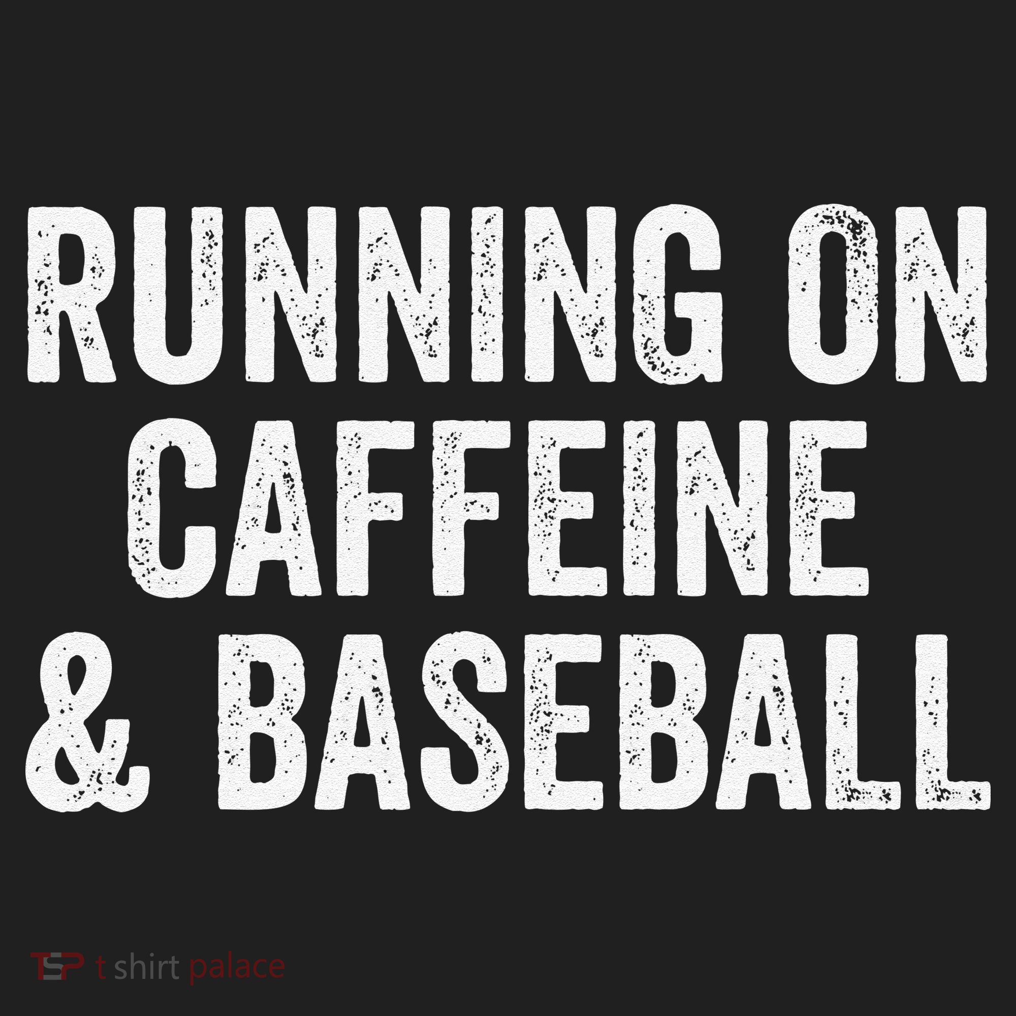 Running On Coffee And Baseball Caffeine Lover Hat