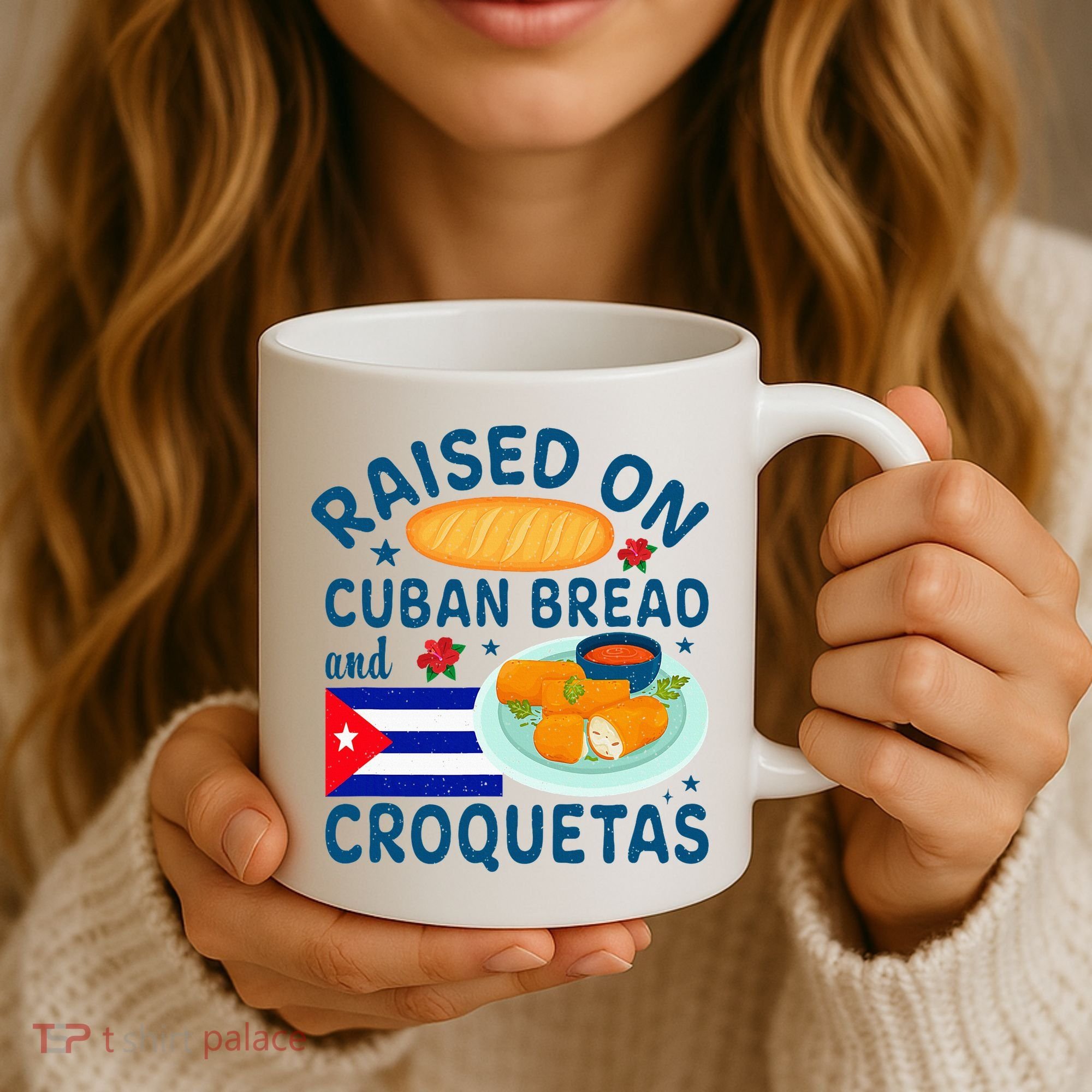 Raised On Cuban Bread And Croquetas Cuba Cuban Coffee Mug