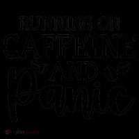Running On Caffeine And Panic Coffee Mug thumb 5