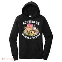 Running On Caffeine & Pickleball Women's Hoodie thumb 0