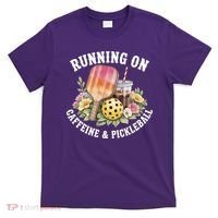 Running On Caffeine & Pickleball T-Shirt thumb 0