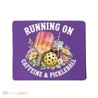 Running On Caffeine & Pickleball Mousepad thumb 0