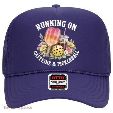 Running On Caffeine & Pickleball Hat