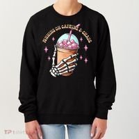 Running On Caffeine And Chaos Women's Sweatshirt thumb 0