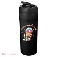 Running On Caffeine And Chaos 24oz Duet Stainless Steel Tumbler thumb 3