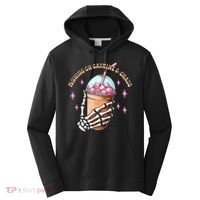 Running On Caffeine And Chaos Performance Fleece Hoodie thumb 0