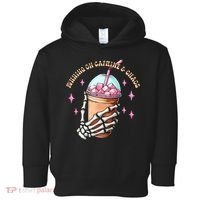 Running On Caffeine And Chaos Toddler Hoodie thumb 0
