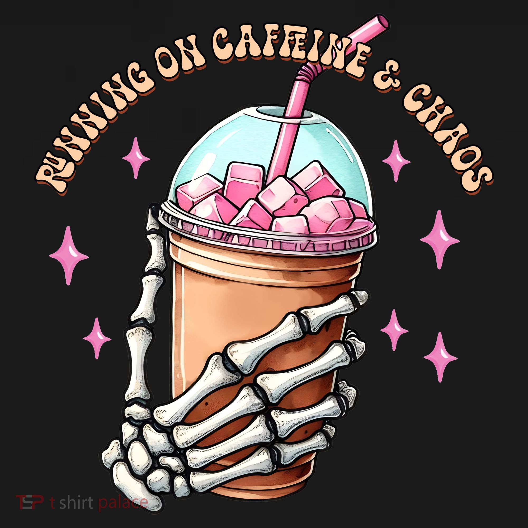Running On Caffeine And Chaos Tote Bag