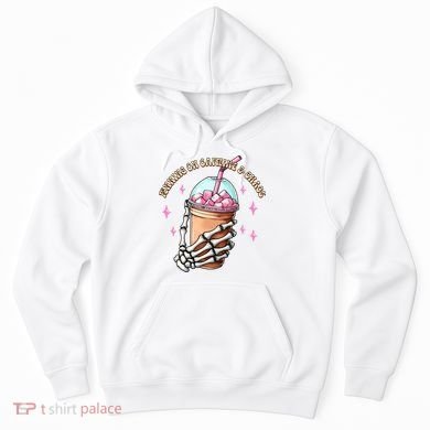 Running On Caffeine And Chaos Hoodie