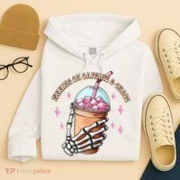 Running On Caffeine And Chaos Hoodie thumb 4