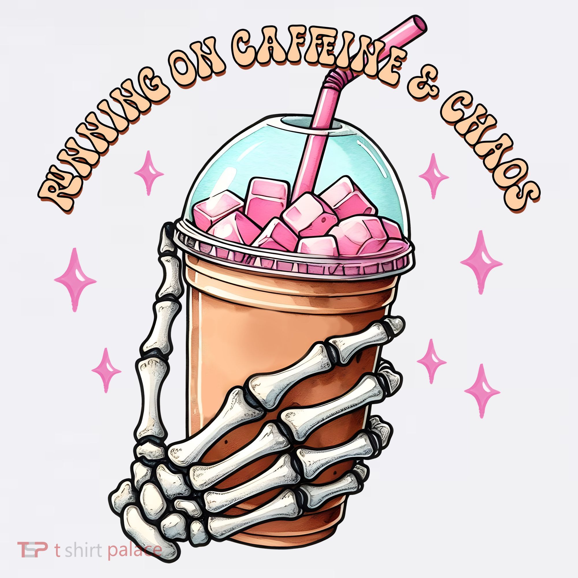 Running On Caffeine And Chaos Sweatshirt
