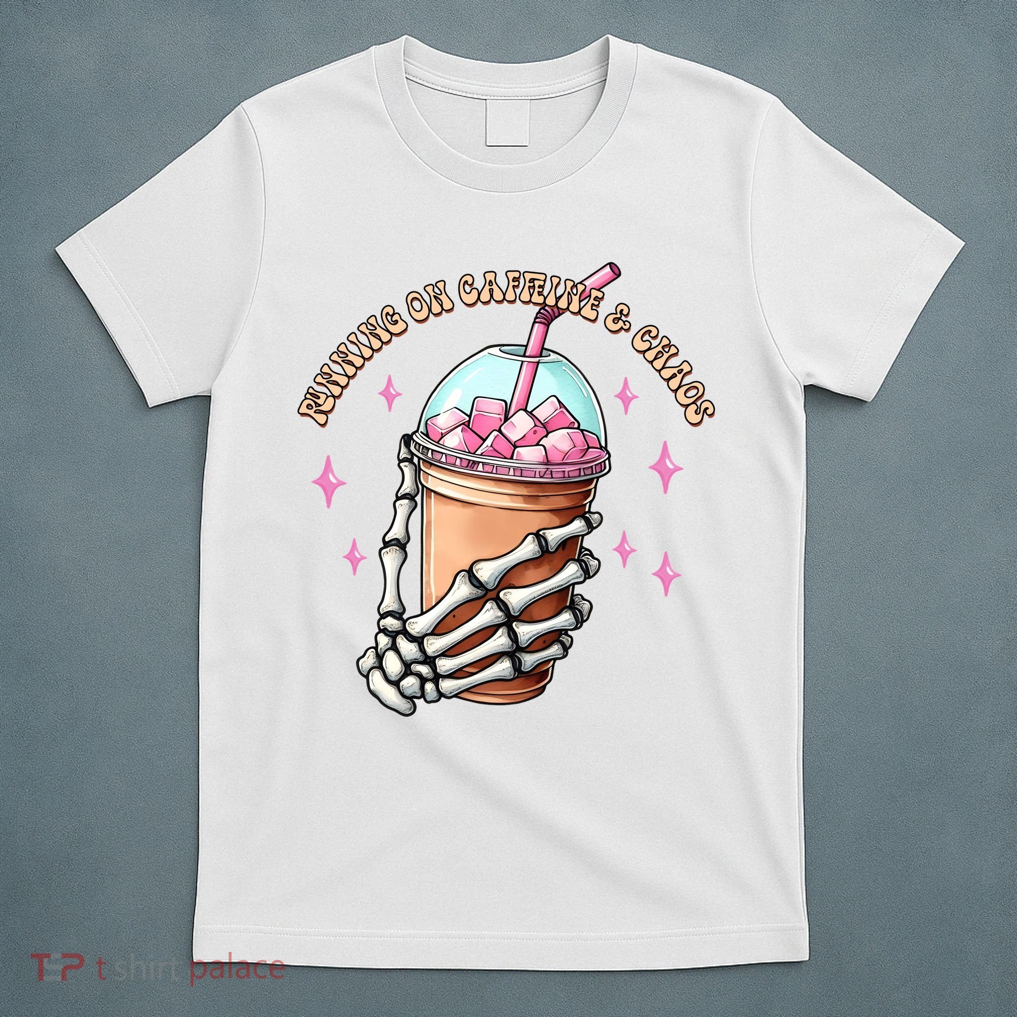 Running On Caffeine And Chaos T-Shirt