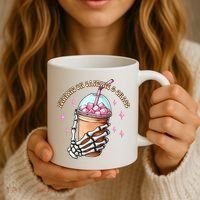 Running On Caffeine And Chaos Coffee Mug thumb 3