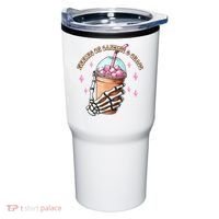 Running On Caffeine And Chaos Tumbler thumb 0