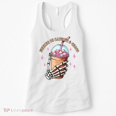 Running On Caffeine And Chaos Women's Tank Top