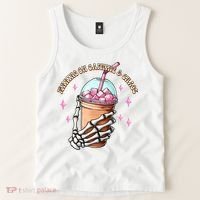 Running On Caffeine And Chaos Tank Top thumb 2