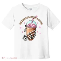 Running On Caffeine And Chaos Toddler T-Shirt thumb 0