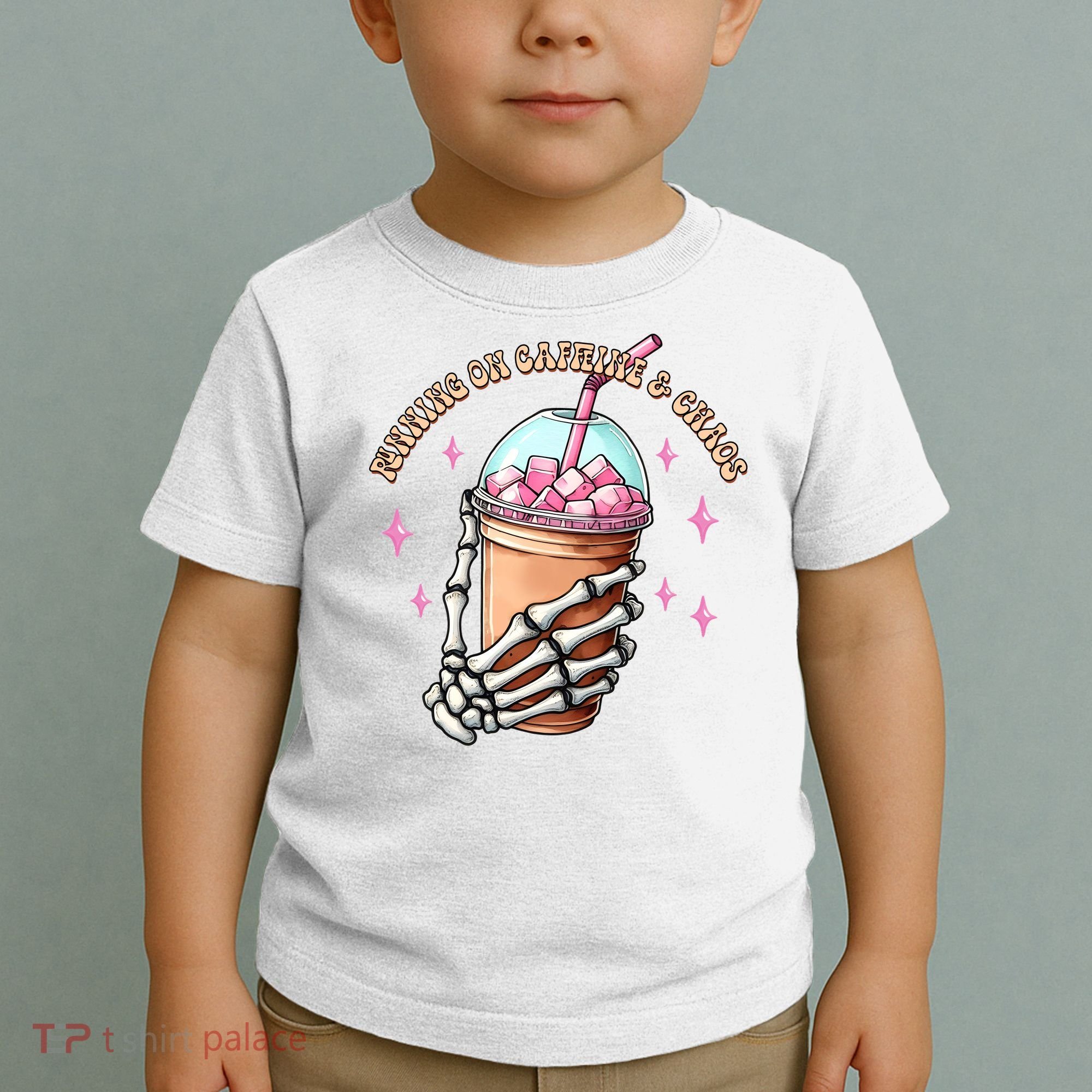 Running On Caffeine And Chaos Toddler T-Shirt