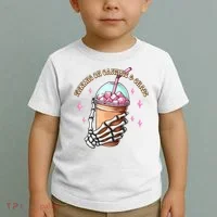 Running On Caffeine And Chaos Toddler T-Shirt thumb 2