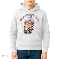 Running On Caffeine And Chaos Kids Hoodie thumb 4