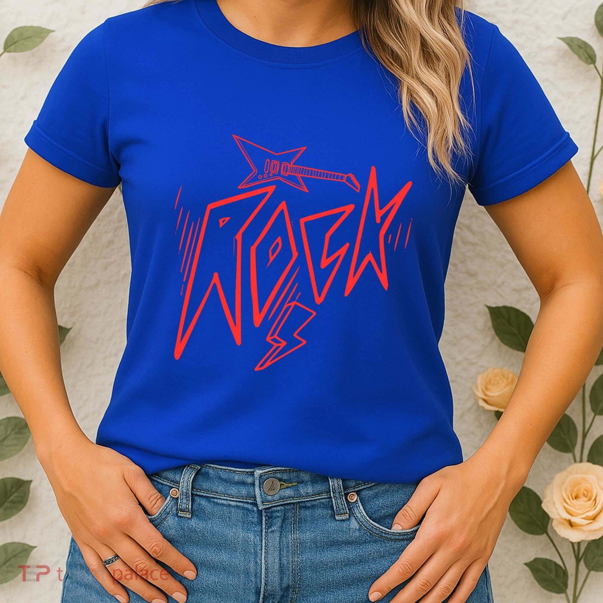 Rock On Cute Gift Women's T-Shirt