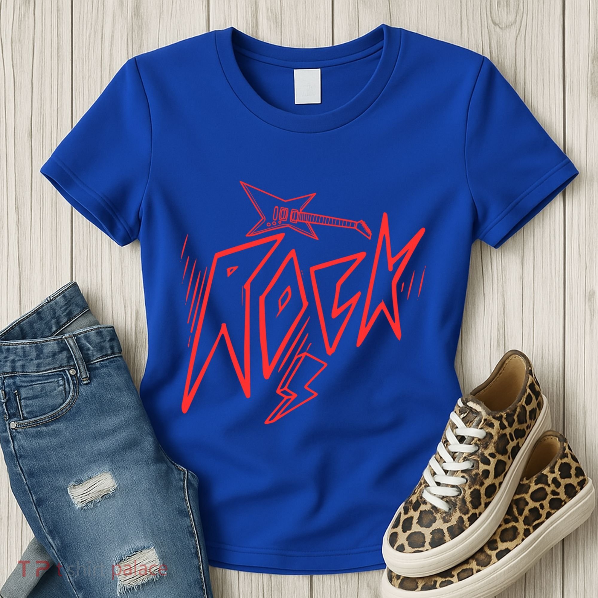 Rock On Cute Gift Women's T-Shirt