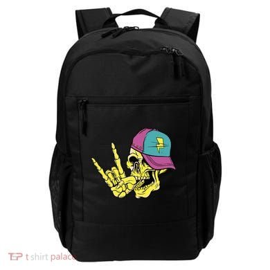 Rock On Cool Skull Backpack