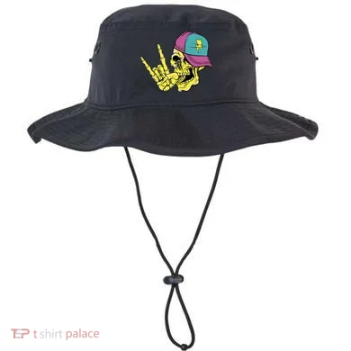 Rock On Cool Skull Bucket Hat