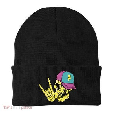 Rock On Cool Skull Beanie