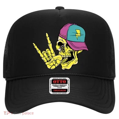 Rock On Cool Skull Hat