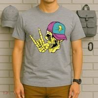 Rock On Cool Skull T-Shirt thumb 6