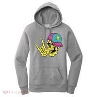 Rock On Cool Skull Women's Hoodie thumb 0
