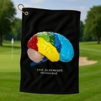 Rex Orange County The Alexander Technique Golf Towel thumb 1