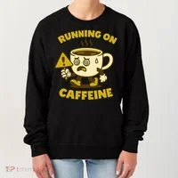Running On Caffeine Women's Sweatshirt thumb 0