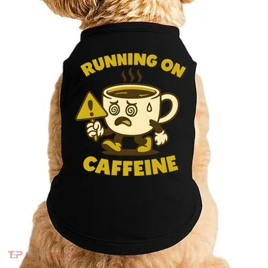 Running On Caffeine Doggie Tank