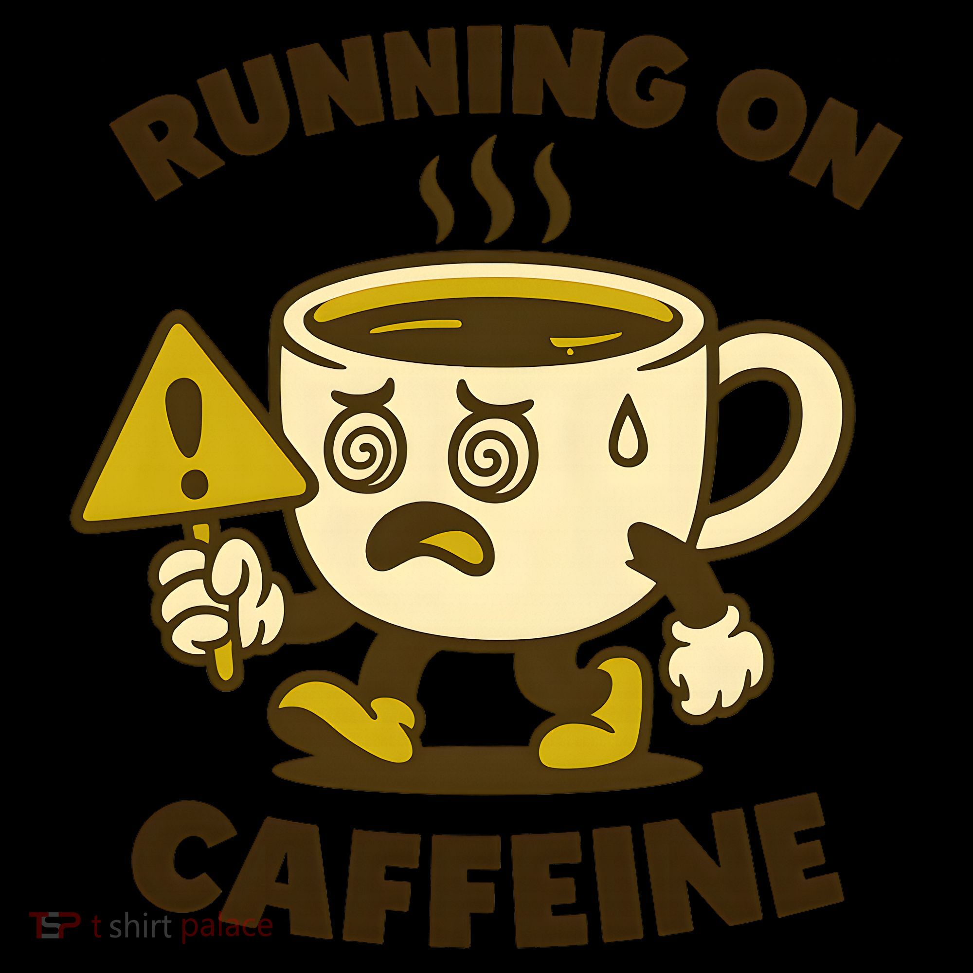 Running On Caffeine Coffee Mug