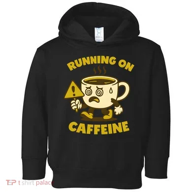 Running On Caffeine Toddler Hoodie