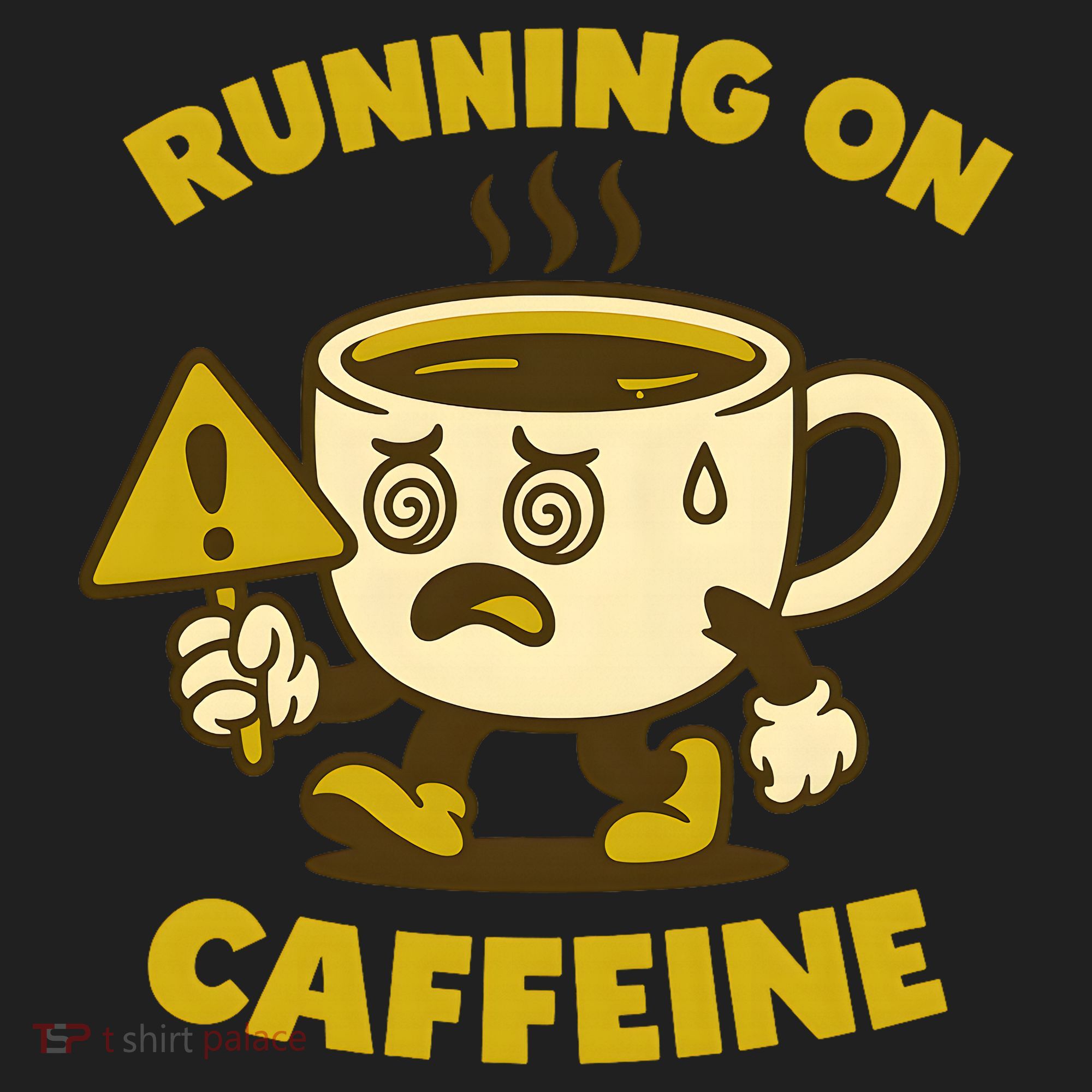 Running On Caffeine Zone Performance Long-Sleeve T-Shirt