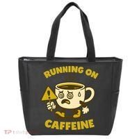Running On Caffeine Tote Bag thumb 0