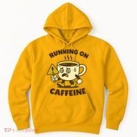 Running On Caffeine Hoodie thumb 0