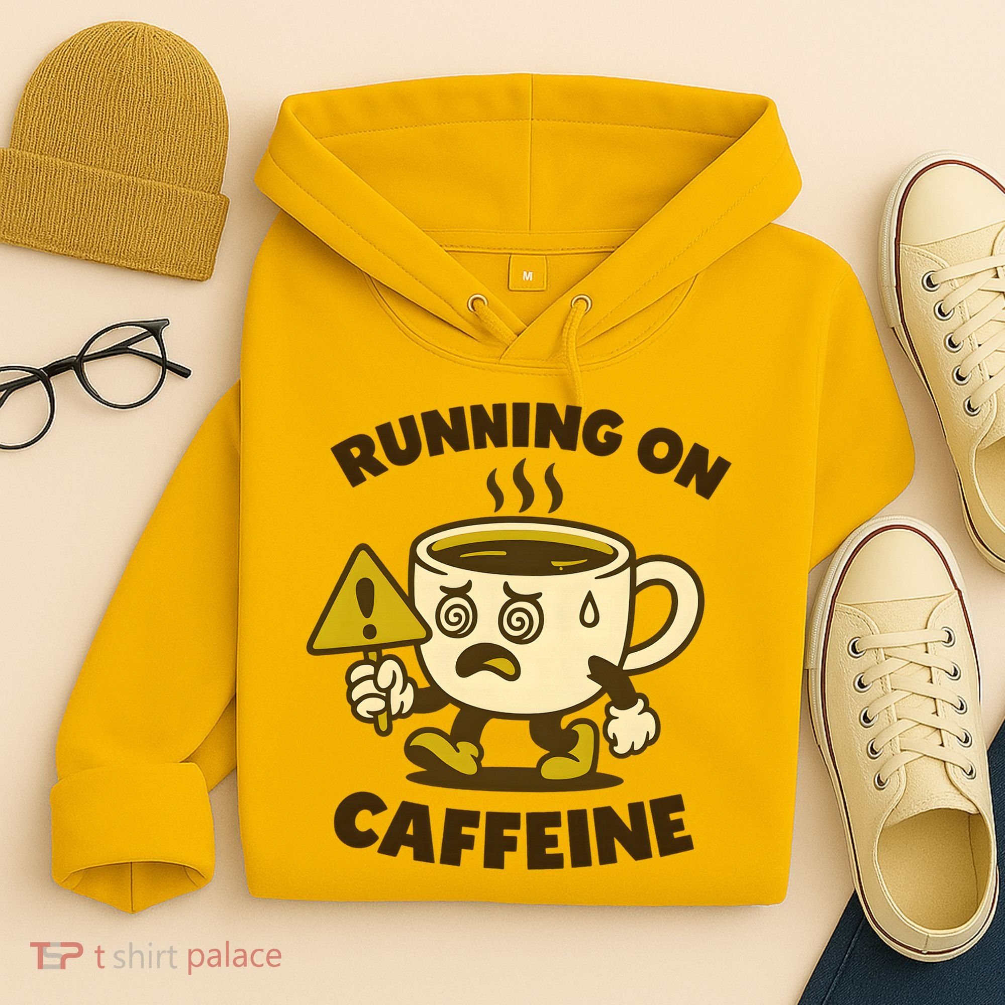 Running On Caffeine Hoodie