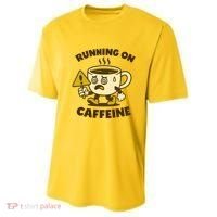 Running On Caffeine Youth Performance Sprint T-Shirt thumb 0