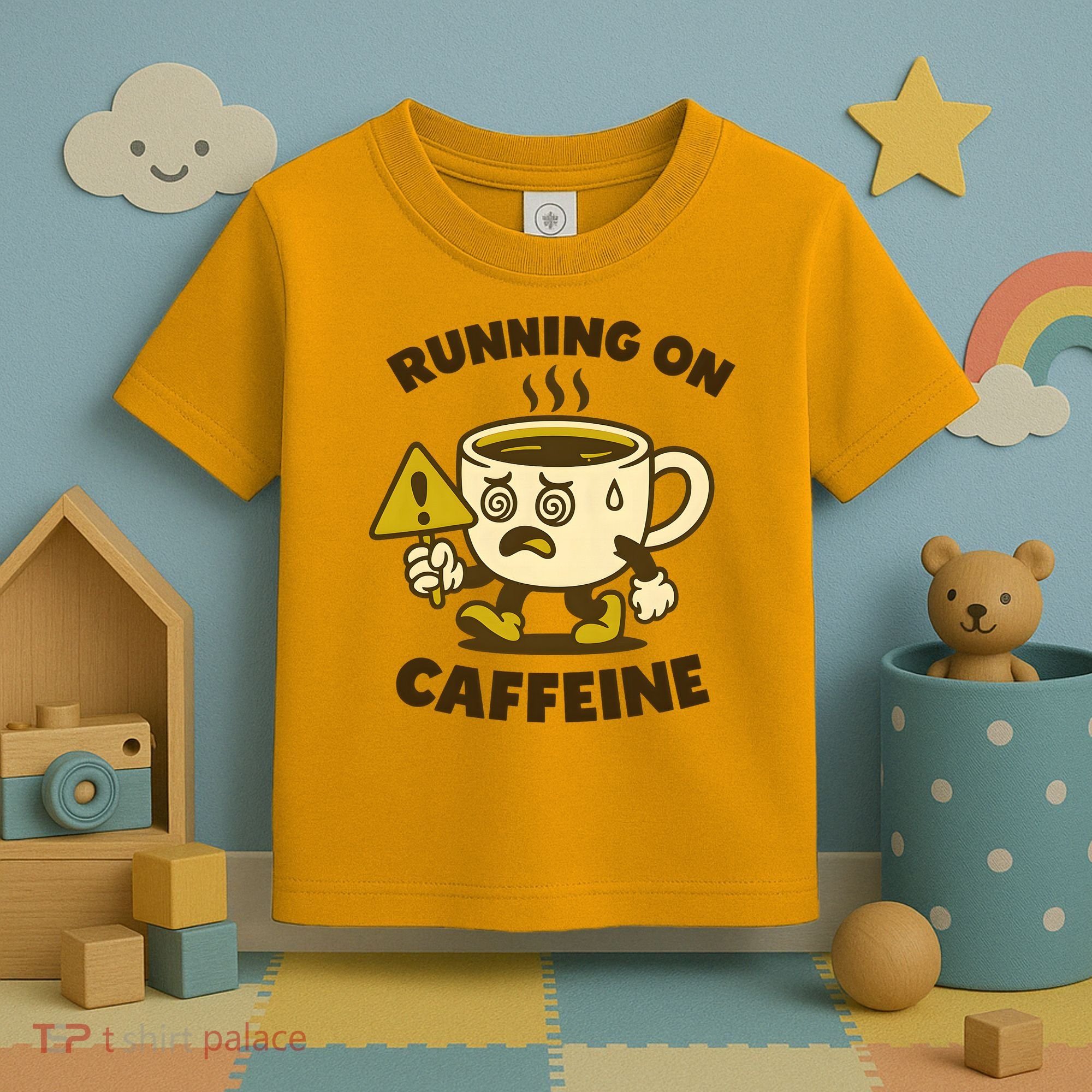 Running On Caffeine Toddler T-Shirt