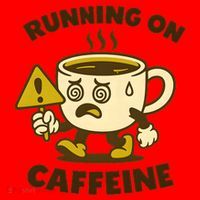 Running On Caffeine Santa Hat thumb 1