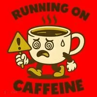 Running On Caffeine Santa Hat thumb 1