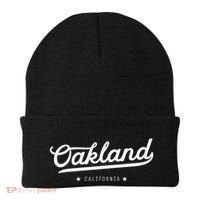 Retro Oakland California Bay Area Novelty Beanie thumb 0
