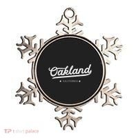 Retro Oakland California Bay Area Novelty Ornament thumb 0