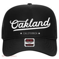Retro Oakland California Bay Area Novelty Hat thumb 0