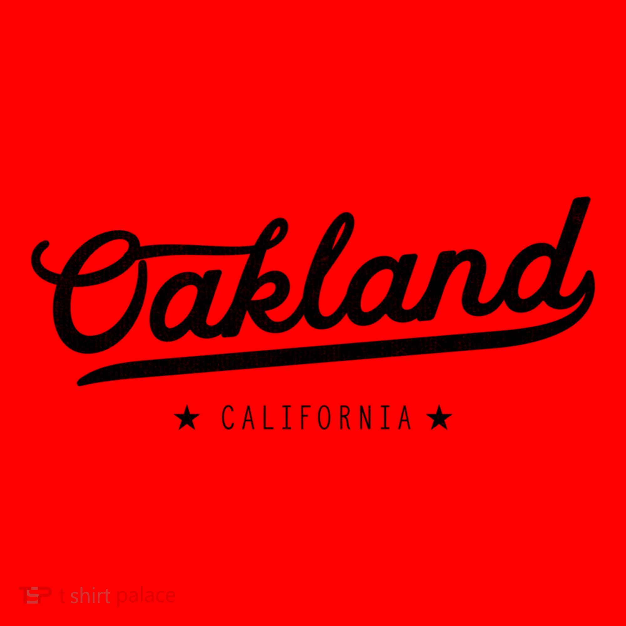 Retro Oakland California Bay Area Novelty Santa Hat