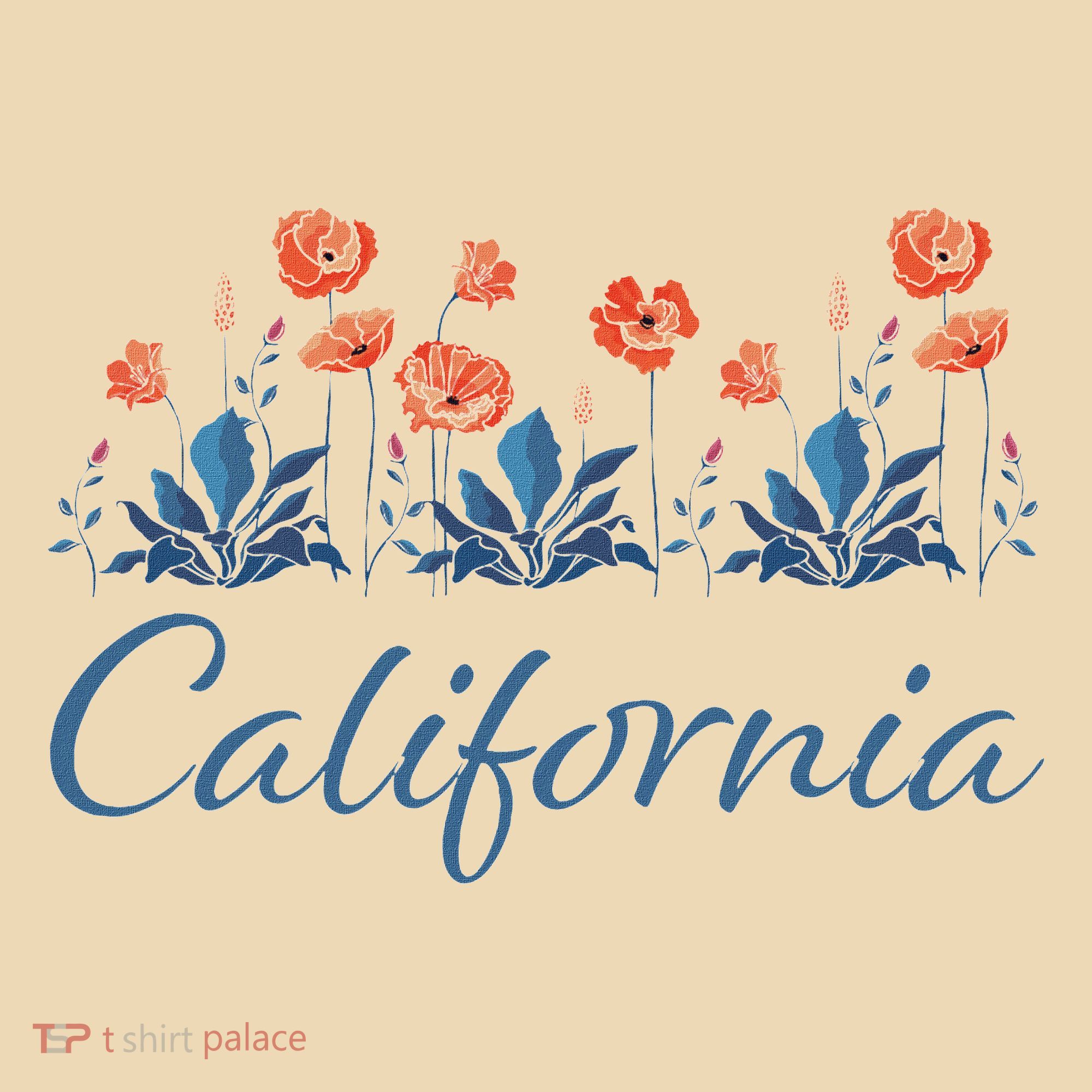 Row Of California Poppies Tote Bag